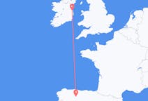 Fly fra León til Dublin