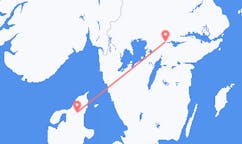 Voli da Alborg, Danimarca a Örebro, Svezia
