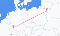 Flights from Strasbourg, France to Grodno, Belarus
