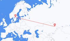 Flights from Semey, Kazakhstan to Örebro, Sweden