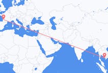 Flights from Phú Quốc, Vietnam to Bordeaux, France