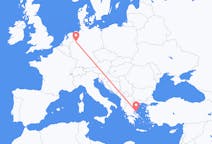 Flyreiser fra Skiathos, Hellas til Münster, Tyskland