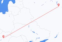 Fly fra Nizjnij Novgorod til Budapest