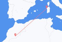 Flights from Zagora to Alghero