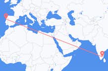 Flights from Tiruchirappalli to Porto