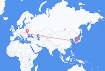 Flyg från Kobe, Japan till Iași, Rumänien
