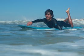 SURF in Albufeira surf school - beginner and intermediate lesson