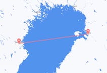 Flyg från Skellefteå, Sverige till Uleåborg, Finland