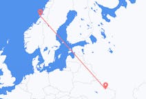 Flyg från Charkiv till Rørvik