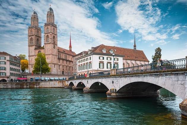 2.000 anni di storia di Zurigo in un tour a piedi di 2 ore con vista panoramica
