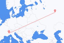 Flights from Yoshkar-Ola, Russia to Turin, Italy