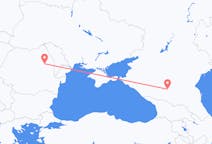 Flyreiser fra Mineralnye Vody, Russland til Bacau, Romania
