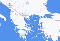 Flyreiser fra Dalaman, til Podgorica