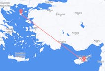 Loty z Larnaka na Cyprze do Lemnos w Grecji