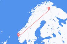 Flights from Bergen to Ivalo