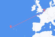 Flights from Flores Island, Portugal to Ostend, Belgium