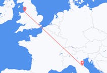 Flights from Forli, Italy to Liverpool, the United Kingdom
