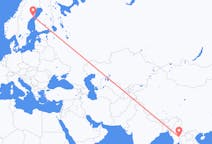 Flights from Loikaw, Myanmar (Burma) to Umeå, Sweden