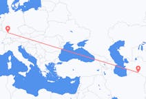 Flights from Ashgabat to Karlsruhe