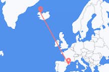 出发地 冰岛出发地 约古尔目的地 西班牙巴塞罗那的航班