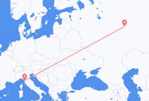 Flights from Yoshkar-Ola, Russia to Pisa, Italy