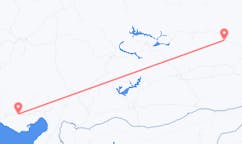 Lennot Muşista, Turkki Adanalle, Turkki