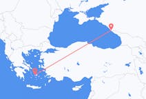 Flights from Parikia, Greece to Sochi, Russia