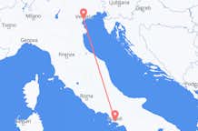 Flyrejser fra Venedig til Napoli