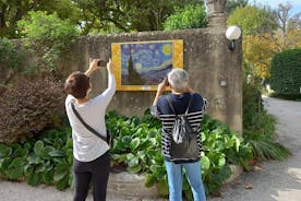 Van Gogh en Arles y St Remy, tour del vino en Chateauneuf du Pape desde Aviñón