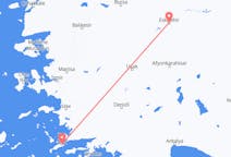 Flights from Kos, Greece to Eskişehir, Turkey