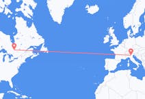 Flights from Rouyn-Noranda, Canada to Verona, Italy