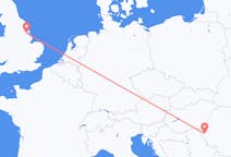 Flyg från Kirmington till Timișoara