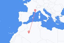 Flyg från Adrar, Algeriet till Marseille, Frankrike