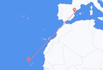 Vuelos de São Vicente, Cabo Verde a Castelló de la Plana, España