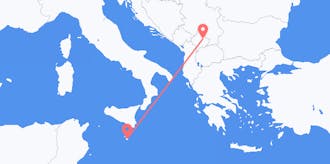 Flights from Malta to Kosovo