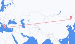 Flüge von Daqing, China nach Kalamata, Griechenland