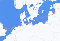 Fly fra Riga til Norwich