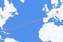Flights from Deadman's Cay Settlement to Vienna