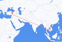 出发地 柬埔寨出发地 金边目的地 土耳其加濟安泰普的航班