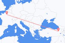 Рейсы из Эрзурума, Турция в Париж, Франция