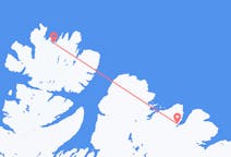 Vuelos de Fiordo de Båts, Noruega a Mehamn, Noruega