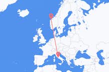 Flyg från Ålesund till Rom