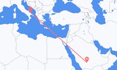 Flights from Wadi ad-Dawasir, Saudi Arabia to Bari, Italy