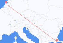 Flyreiser fra Tekirdag, Tyrkia til Amsterdam, Nederland