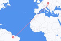 Flyreiser fra Araguaína, Brasil til Vienna, Østerrike