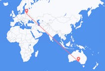 Flyreiser fra Port Lincoln, Australia, til Vilnius, Australia
