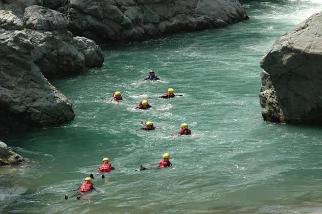 Body Rafting Alcantara gorges with Traditional food and local wine