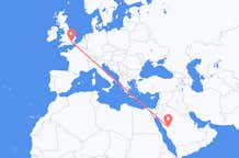 Flights from Medina to London