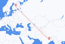 Flights from Ranchi, India to Kuopio, Finland
