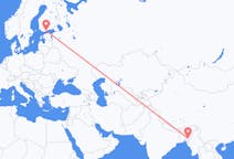 Flights from Aizawl to Helsinki